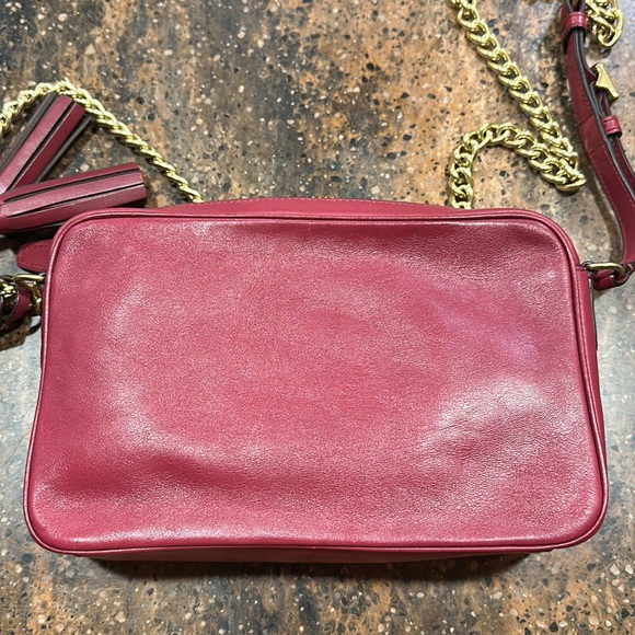 Coach Deep Port Cross Body Flight bag, model 25362. 9 1/2 x 6 x 2 Strap drop 21” - Picture 3 of 6